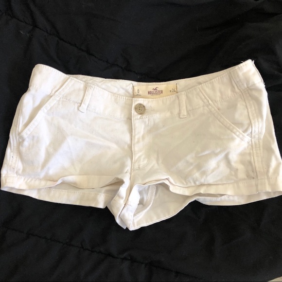 Hollister White Shorts - Picture 1 of 5